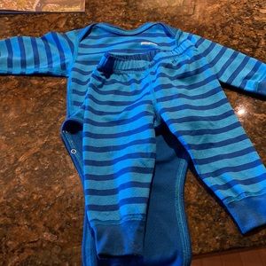 Patagonia baby Capilene set -0M